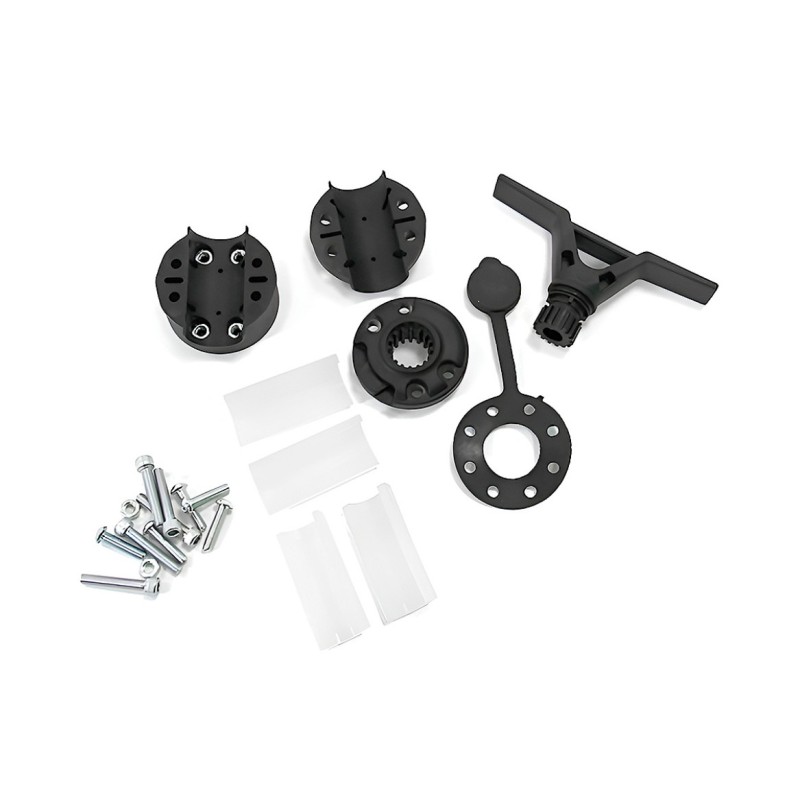 Утка швартовая с замком быстросъемным и хомутом на леер Мореман 10269547