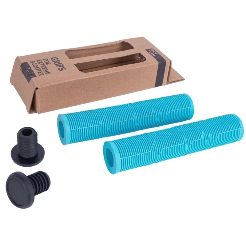 Грипсы для самоката Tech Team FX-150 Zefir Lite Emerald NN012110, 150 мм, голубой