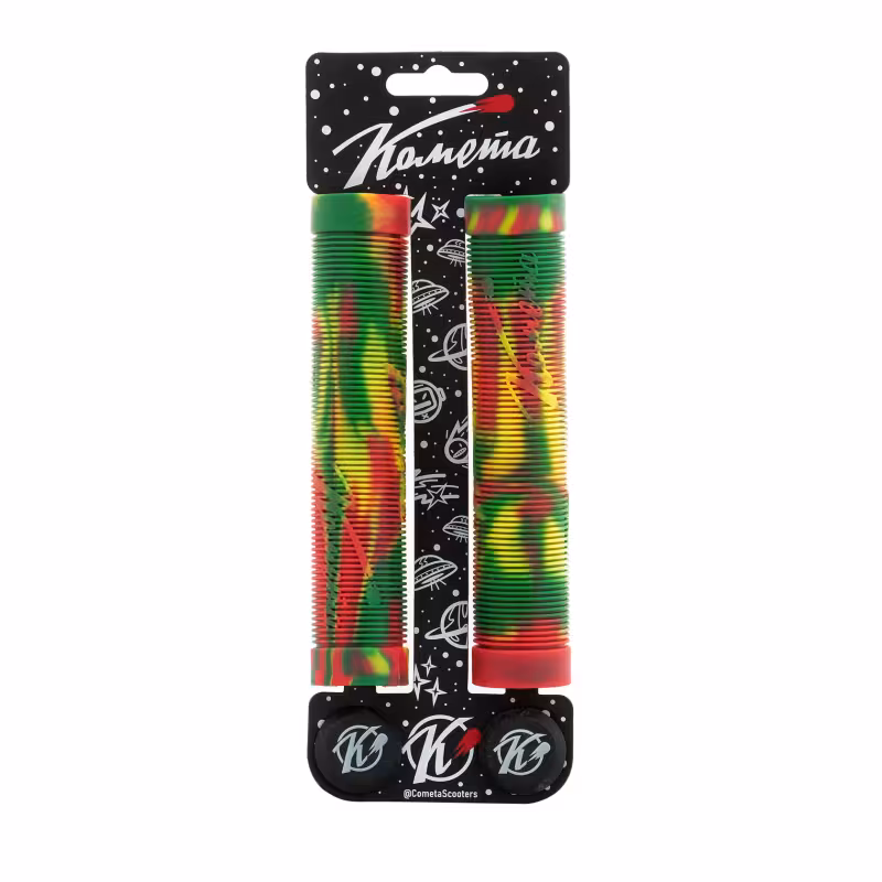 Грипсы для самоката Комета Альфа CSG01RASTA, 170 мм, раста