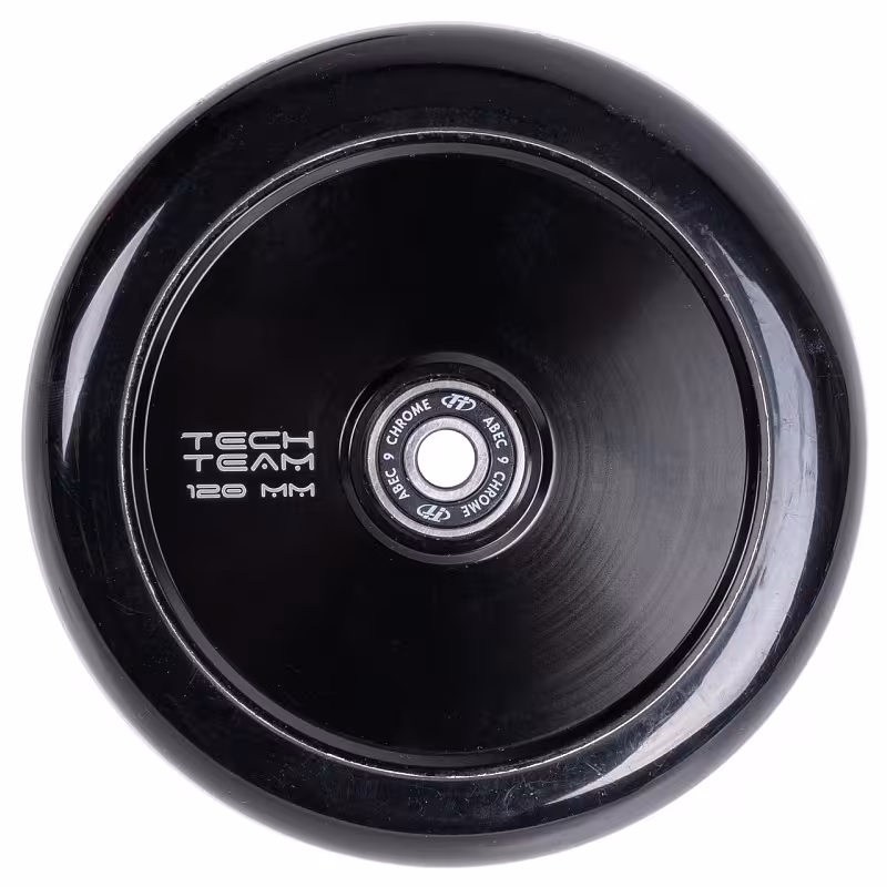 Колесо для самоката Tech Team Oxaris black, 120 мм, черный