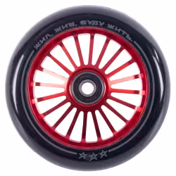 Колесо для самоката Tech Team Aurora red, 110 мм, красный/черный