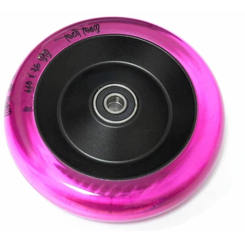 Колесо для самоката Tech Team Street mama pink,  110 мм, розовый/черный