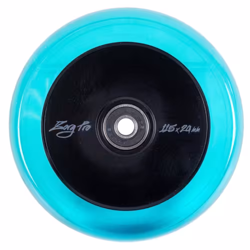 Колесо для самоката Tech Team Zorg Pro Blue, 115 мм, голубой/черный