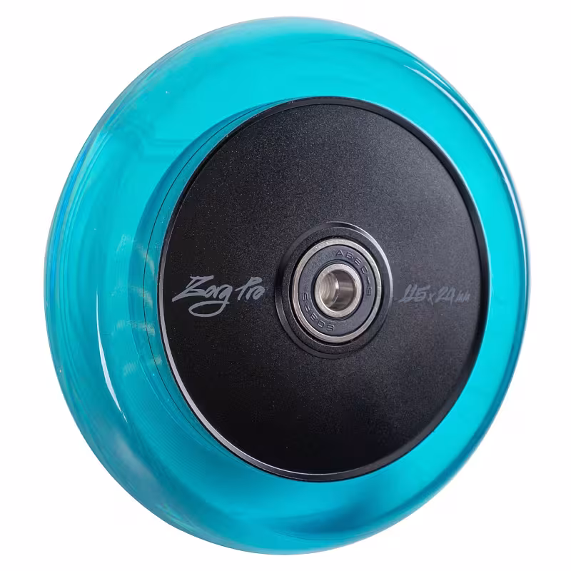 Колесо для самоката Tech Team Zorg Pro Blue, 115 мм, голубой/черный