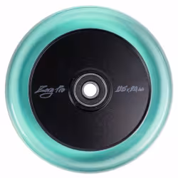 Колесо для самоката Tech Team  Zorg Pro Celadon, 115 мм, лазурный/черный