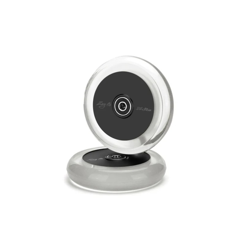 Колесо для самоката Tech Team Zorg Pro Transparent, 115 мм, прозрачный/черный