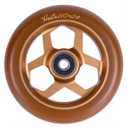 Колесо для самоката Tech Team Hosta brown, 110 мм, коричневый