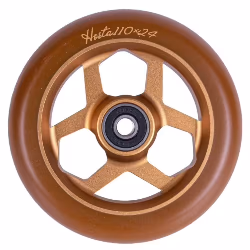 Колесо для самоката Tech Team Hosta brown, 110 мм, коричневый