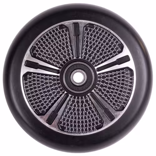 Колесо для самоката Tech Team Flox grey, 110 мм, серый/черный