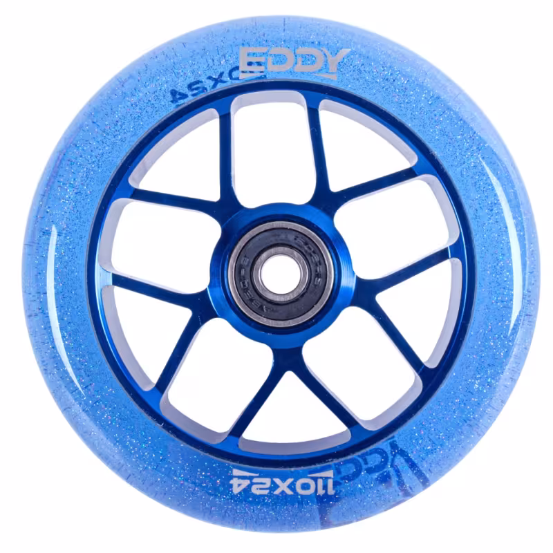 Колесо для самоката Tech Team Eddy blue, 110 мм, синий