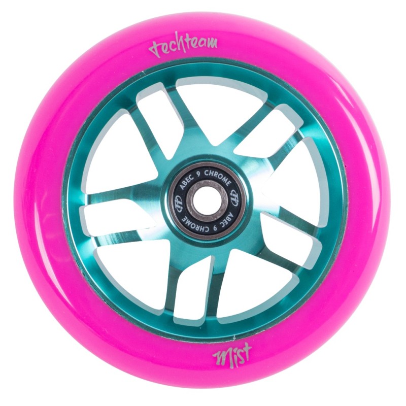 Колесо для самоката Tech Team Mist Pink, 110 мм, розовый