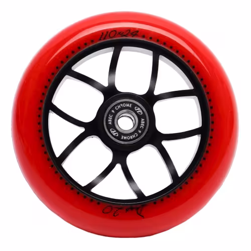 Колесо для самоката Tech Team Drop red, 110 мм, красный