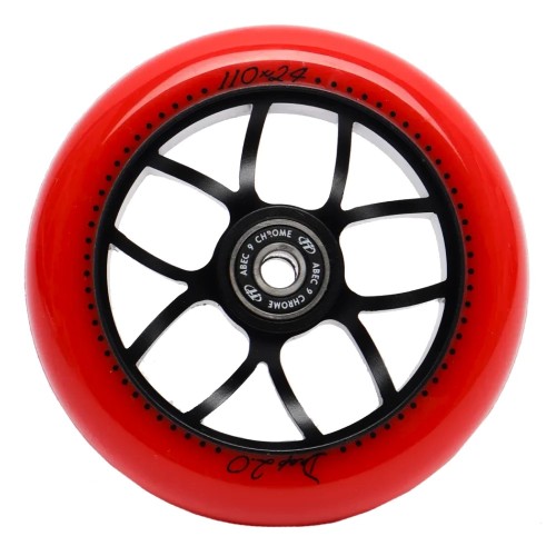Колесо для самоката Tech Team Drop red, 110 мм, красный