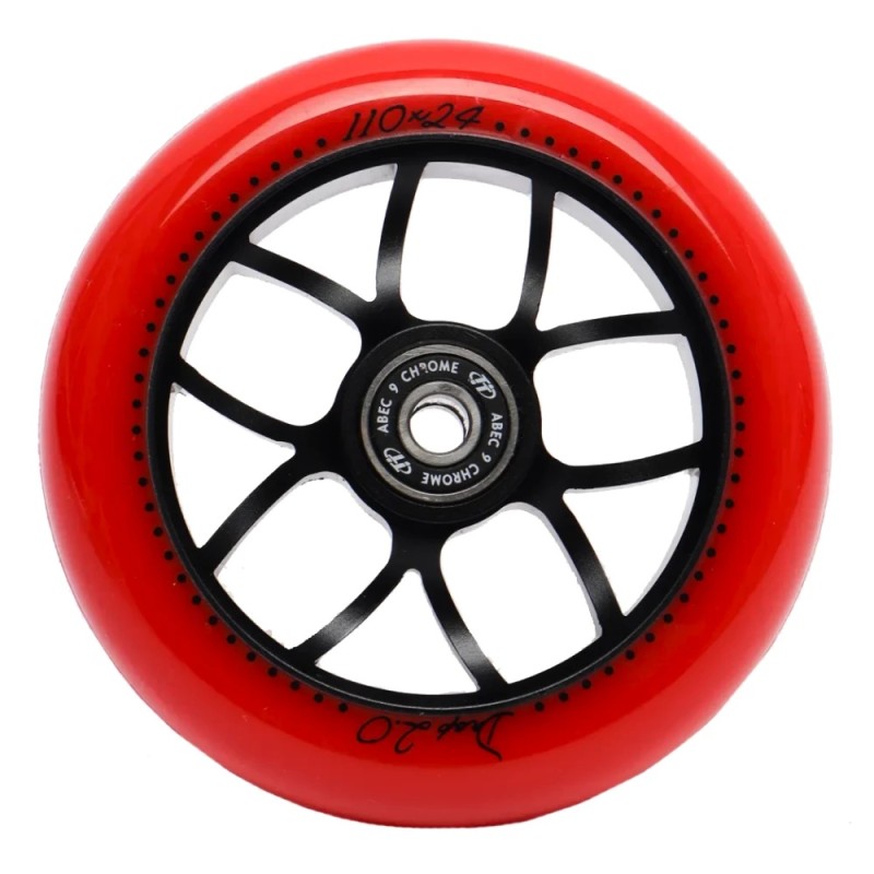 Колесо для самоката Tech Team Drop red, 110 мм, красный