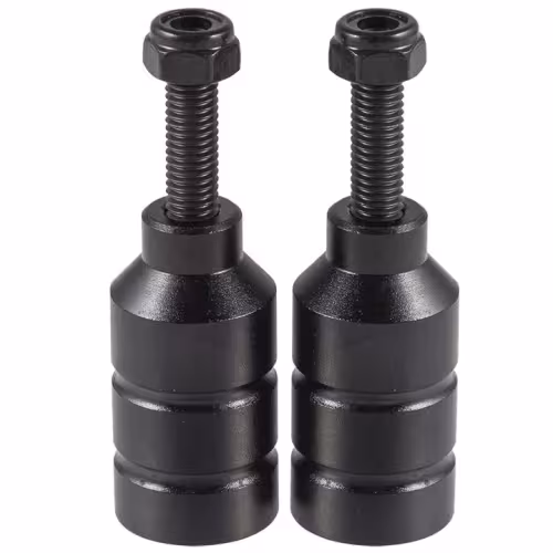 Пеги для самоката FW805400 Black, 2 пеги + 2 оси, 25x50 мм, черный