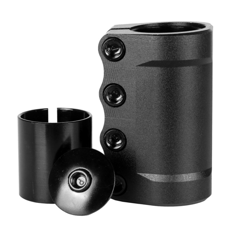 Зажим (хомут) для самоката Tech Team Shreder NN004030, 4 болта, 34.9 мм, черный