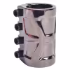Зажим (хомут) для самоката Tech Team Harpy Black Chrome NN007749, 4 болта, 34.9 мм, стальной