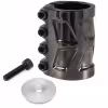 Зажим (хомут) для самоката Tech Team Harpy Black Chrome NN007749, 4 болта, 34.9 мм, стальной