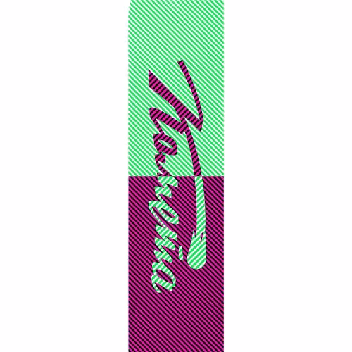 Шкурка (наклейка на деку) Комета Лого Цвет CSG2PKGR для трюкового самоката