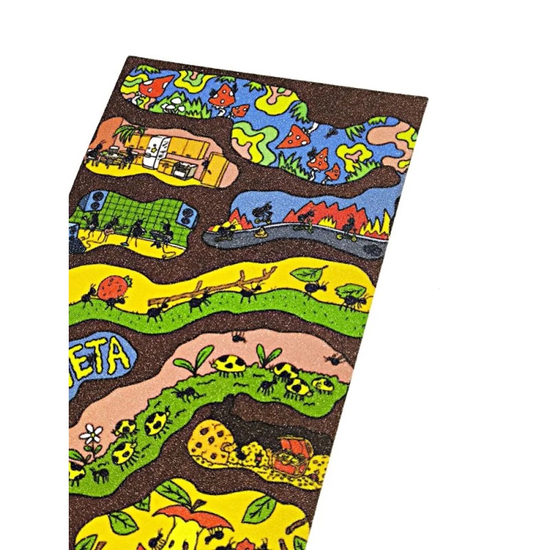 Шкурка (наклейка на деку) Комета Муравьи CSG2MRV  для трюкового самоката