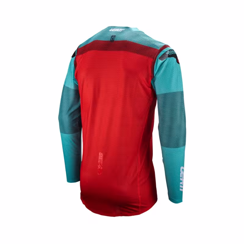 Джерси мужское Leatt Moto 5.5 UltraWeld Jersey Fuel, полиэстер, разноцветный, размер M