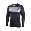 Джерси мужское Leatt Moto 5.5 UltraWeld Jersey Graphite, полиэстер, черный/темно-серый, размер M