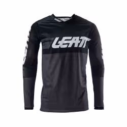 Джерси мужское Leatt Moto 4.5 X-Flow Jersey Black, полиэстер, черный, размер XL