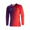 Джерси мужское Leatt Moto 5.5 UltraWeld Jersey SunDown, полиэстер, фиолетовый/красный, размер M