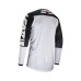 Джерси мужское Leatt Moto 4.5 X-Flow Jersey White, полиэстер, белый/черный, размер XL