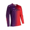 Джерси мужское Leatt Moto 5.5 UltraWeld Jersey SunDown, полиэстер, фиолетовый/красный, размер L