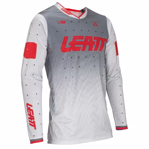 Джерси мужское Leatt Moto 4.5 Lite Jersey Forge, полиэстер, серый, размер L (50)
