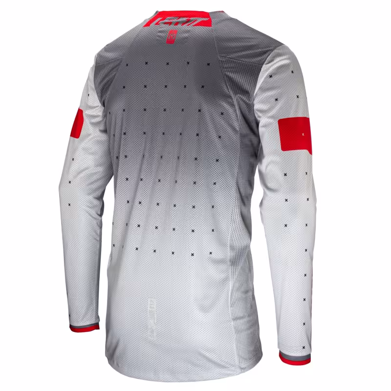 Джерси мужское Leatt Moto 4.5 Lite Jersey Forge, полиэстер, серый, размер L (50)