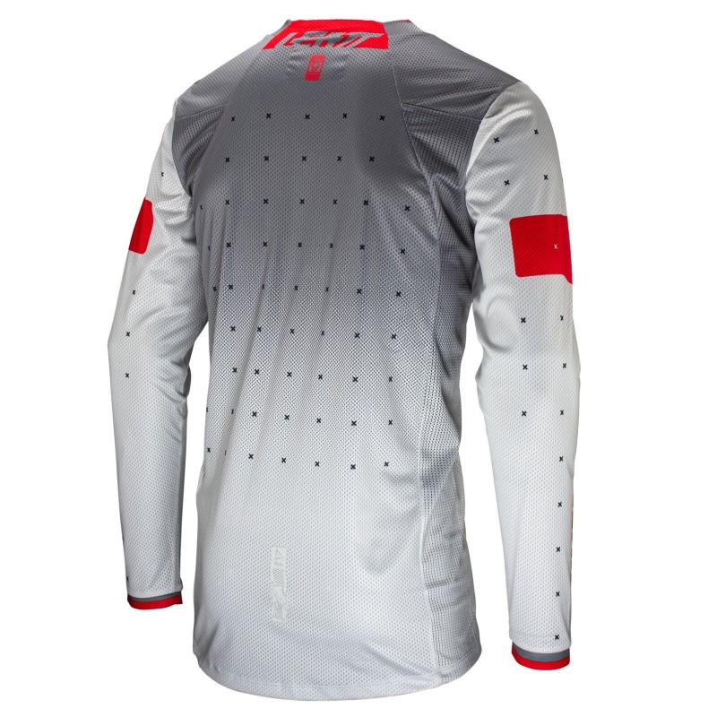Джерси мужское Leatt Moto 4.5 Lite Jersey Forge, полиэстер, серый, размер L (50)