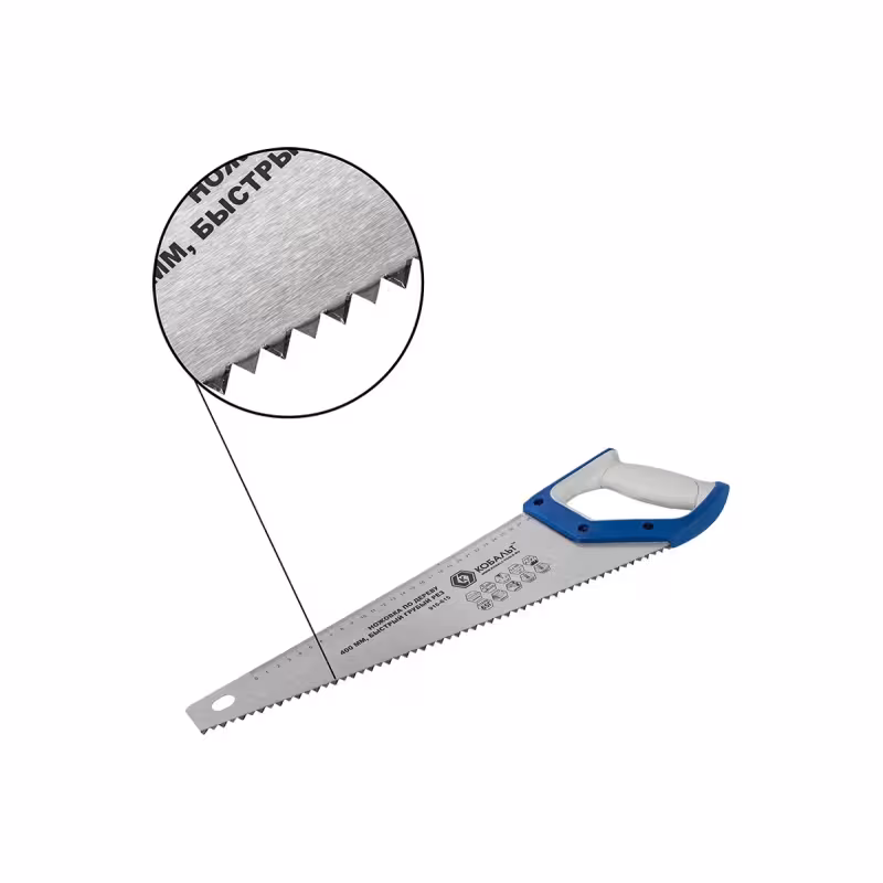Ножовка по дереву Кобальт 916-615, 400 мм, 3.5 TPI