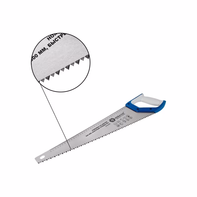 Ножовка по дереву Кобальт 916-639, 500 мм, 3.5 TPI