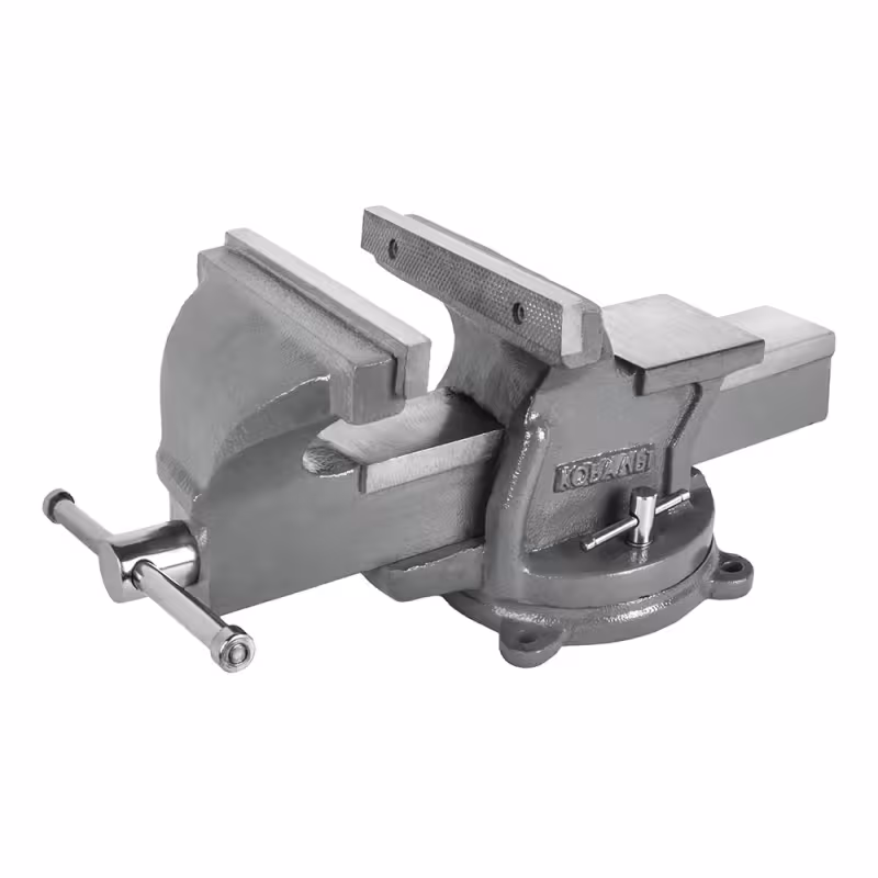 Тиски слесарный поворотные Кобальт 919-067, 250 мм