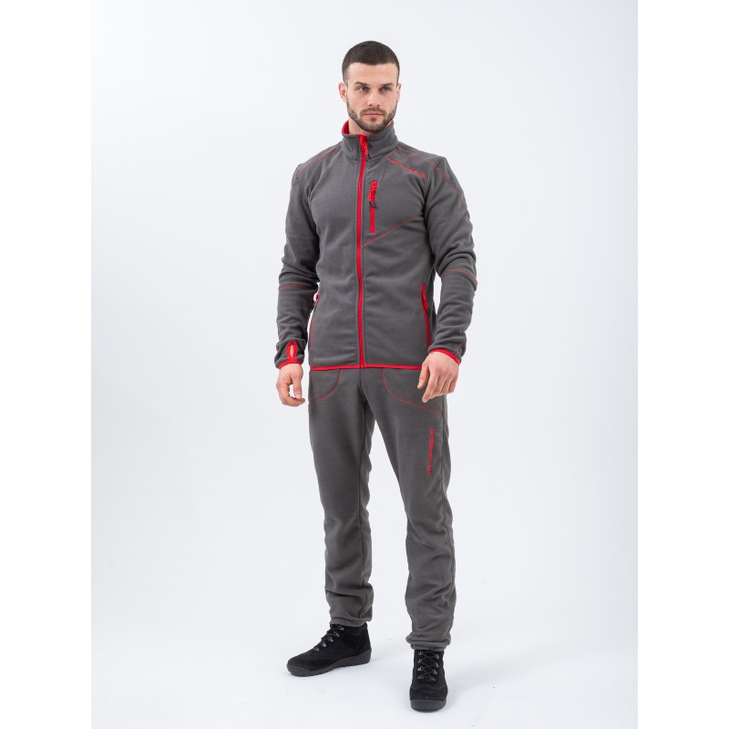 Костюм мужской Triton Gear Рич, ткань Флис, серый, размер 52-54, 170-176 см