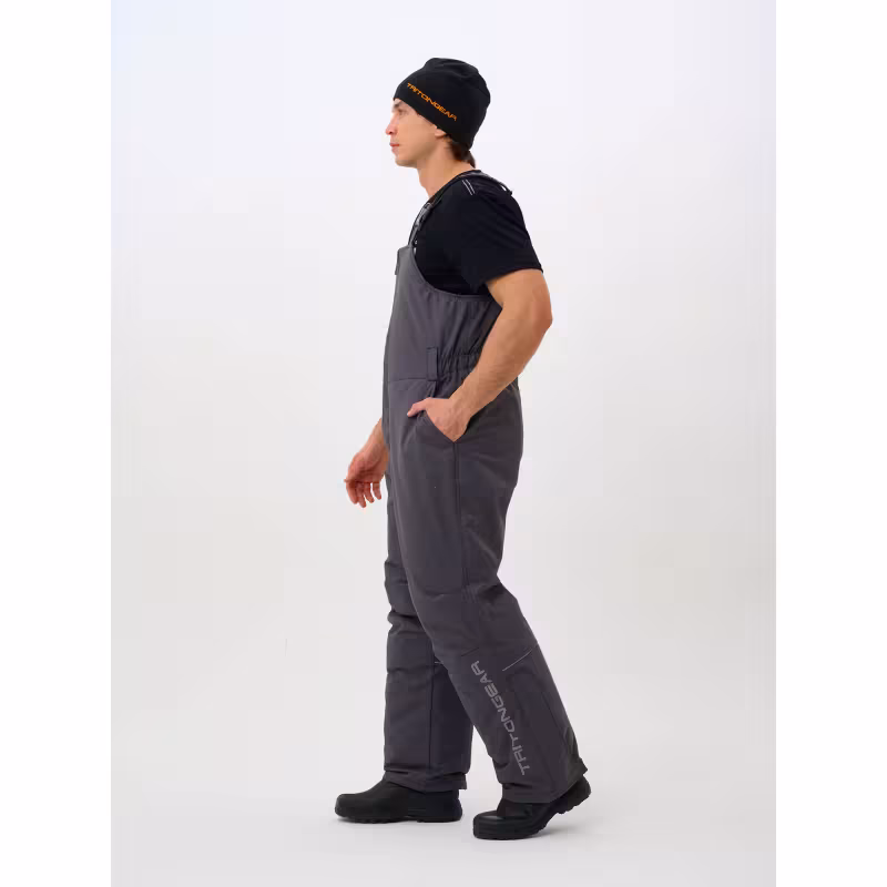 Костюм-поплавок мужской Triton Gear Skif (Скиф) -40 ПК 2024, ткань Таслан, серый/красный, размер 44-46 (S), 170-176 см