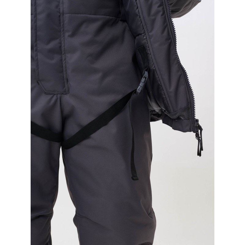 Костюм-поплавок мужской Triton Gear Skif (Скиф) -40 ПК 2024, ткань Таслан, серый/красный, размер 48-50 (M), 170-176 см