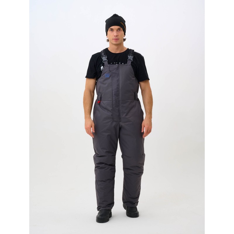 Костюм-поплавок мужской Triton Gear Skif (Скиф) -40 ПК 2024, ткань Таслан, серый/красный, размер 48-50 (M), 170-176 см