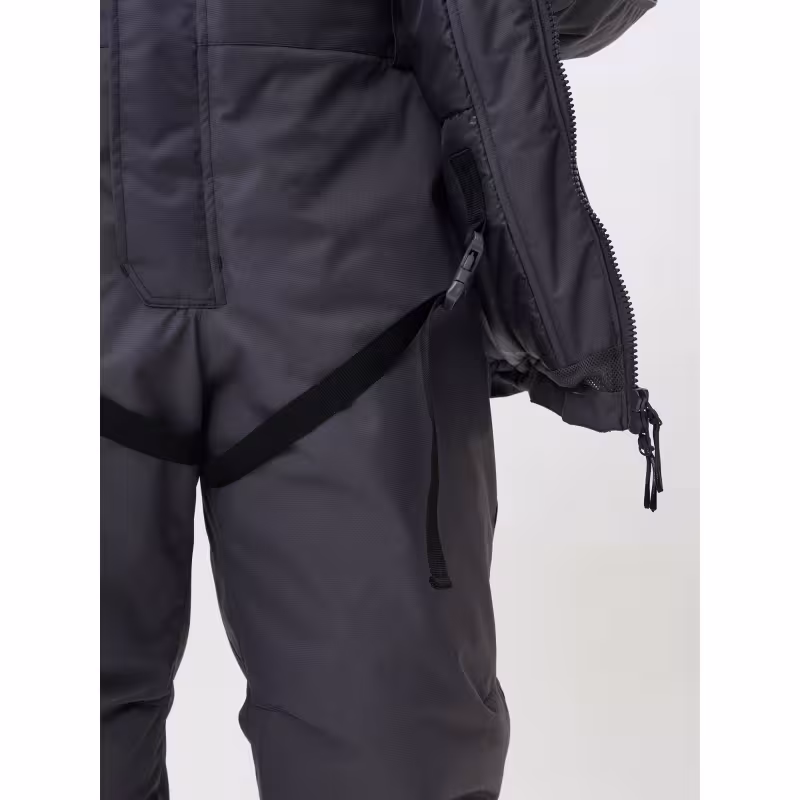 Костюм-поплавок мужской Triton Gear Skif (Скиф) -40 ПК 2024, ткань Таслан, серый/красный, размер 56-58 (XXL), 182-188 см