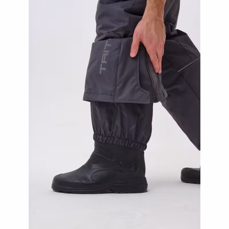 Костюм-поплавок мужской Triton Gear Skif (Скиф) -40 ПК 2024, ткань Таслан, серый/красный, размер 56-58 (XXL), 182-188 см