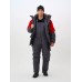 Костюм-поплавок мужской Triton Gear Skif (Скиф) -40 ПК 2024, ткань Таслан, серый/красный, размер 56-58 (XXL), 182-188 см