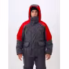 Костюм-поплавок мужской Triton Gear Skif (Скиф) -40 ПК 2024, ткань Таслан, серый/красный, размер 60-62 (XXXL), 182-188 см