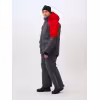 Костюм-поплавок мужской Triton Gear Skif (Скиф) -40 ПК 2024, ткань Таслан, серый/красный, размер 60-62 (XXXL), 182-188 см