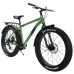Велосипед Tech Team Flex disc, Fat Bike 26, 8 скоростей, рост 19, зеленый