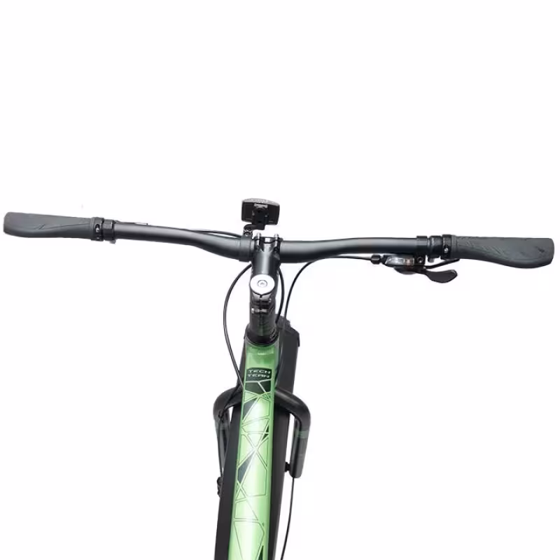 Велосипед Tech Team Flex disc, Fat Bike 26, 8 скоростей, рост 19, зеленый