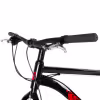 Велосипед Tech Team Flex disc, Fat Bike 26, 8 скоростей, рост 19, черный/красный