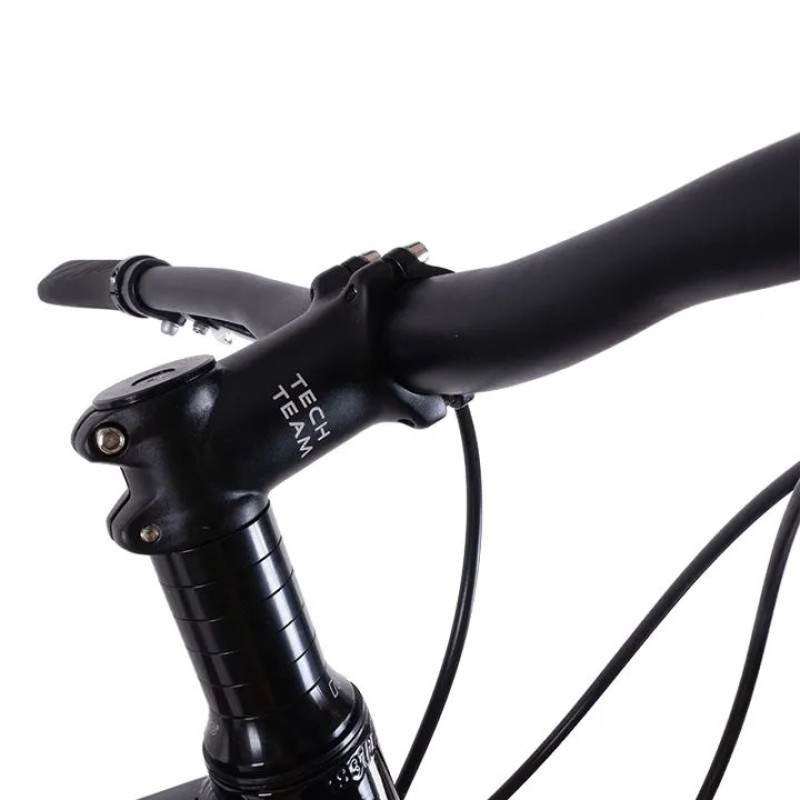 Велосипед Tech Team Flex disc, Fat Bike 26, 8 скоростей, рост 19, черный/красный