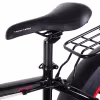 Велосипед Tech Team Flex disc, Fat Bike 26, 8 скоростей, рост 19, черный/красный